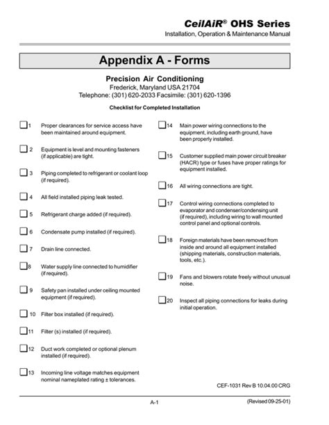 Appendix A .